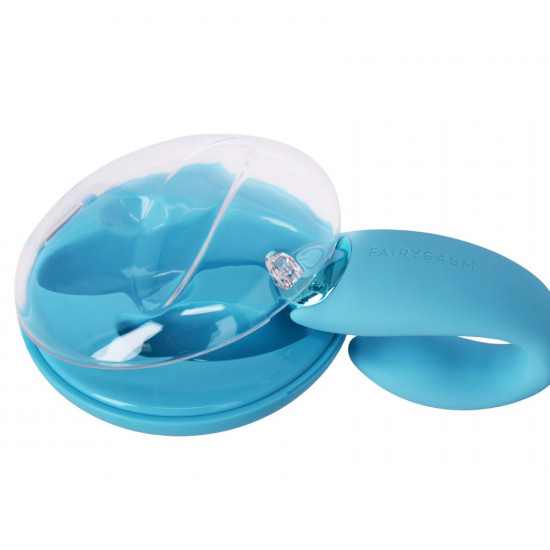 Вібратор для пар FairyGasm PleasureBerry blue, зарядний кейс, пульт ДК Вібратор для пар FairyGasm PleasureBerry blue, зарядний кейс, пульт ДК