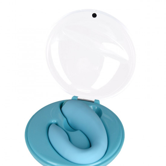 Вібратор для пар FairyGasm PleasureBerry blue, зарядний кейс, пульт ДК Вібратор для пар FairyGasm PleasureBerry blue, зарядний кейс, пульт ДК
