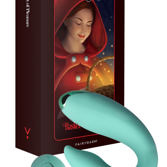 Вібратор для пар FairyGasm PleasureBerry green, зарядний кейс, пульт ДК Вібратор для пар FairyGasm PleasureBerry green, зарядний кейс, пульт ДК