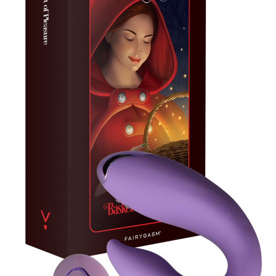 Вібратор для пар FairyGasm PleasureBerry violet, зарядний кейс, пульт ДК Вібратор для пар FairyGasm PleasureBerry violet, зарядний кейс, пульт ДК