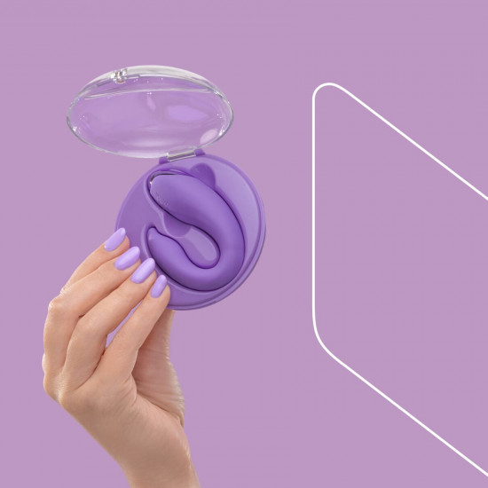 Вібратор для пар FairyGasm PleasureBerry violet, зарядний кейс, пульт ДК Вібратор для пар FairyGasm PleasureBerry violet, зарядний кейс, пульт ДК