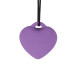 Мінівібратор «Сердечко» FairyGasm PleasureStone violet, 9 режимів, на шнурку Мінівібратор «Сердечко» FairyGasm PleasureStone violet, 9 режимів, на шнурку