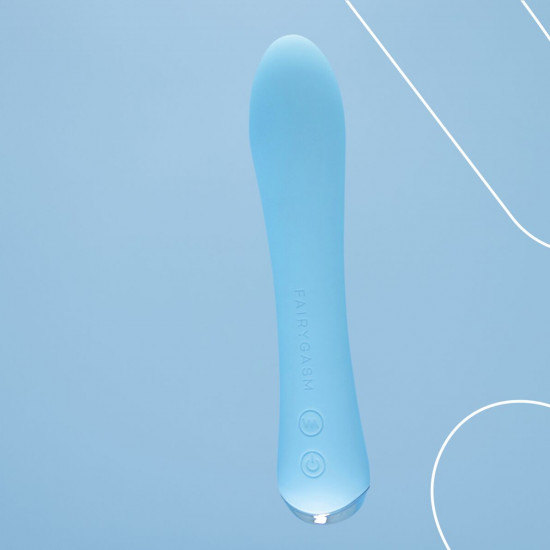Вібратор з підігрівом FairyGasm WowGenie blue, підігрів до 42 °C Вібратор з підігрівом FairyGasm WowGenie blue, підігрів до 42 °C