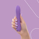 Вібратор з підігрівом FairyGasm WowGenie violet, підігрів до 42 °C Вібратор з підігрівом FairyGasm WowGenie violet, підігрів до 42 °C