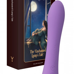 Вібратор з підігрівом FairyGasm WowGenie violet, підігрів до 42 °C