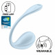 Смарт-віброяйце Satisfyer Smooth Petal Connect App Light Blue Смарт-віброяйце Satisfyer Smooth Petal Connect App Light Blue