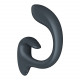 Вагінально-кліторальний вібратор Satisfyer G for Goddess 1 Dark Grey, 2 мотори Вагінально-кліторальний вібратор Satisfyer G for Goddess 1 Dark Grey, 2 мотори