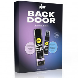 Подарунковий набор  pjur BACK DOOR Value Pack: силіконова змазка 100 мл та розслаблювальний спрей 20