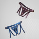 Трусики для страпона Strap-On-Me Leatherette Harness Generous - One Size - Aubergine Трусики для страпона Strap-On-Me Leatherette Harness Generous - One Size - Aubergine