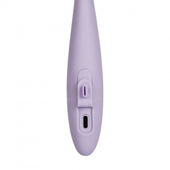 Тонкий смарт-вібратор точки G Svakom Cici 2 Lilac, підігрів до 38 °C Тонкий смарт-вібратор точки G Svakom Cici 2 Lilac, підігрів до 38 °C