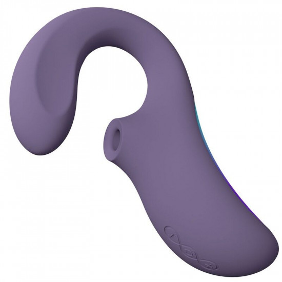 Кліторально-вагінальний звуковий стимулятор LELO Enigma WAVE Cyber Purple, 3 типи стимуляції Кліторально-вагінальний звуковий стимулятор LELO Enigma WAVE Cyber Purple, 3 типи стимуляції