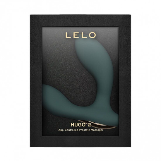 Смарт-масажер простати LELO Hugo 2 Green, 2 мотори, підвищена потужність Смарт-масажер простати LELO Hugo 2 Green, 2 мотори, підвищена потужність