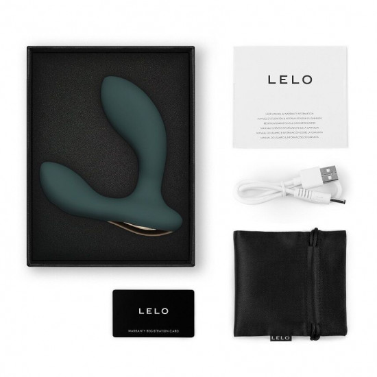 Смарт-масажер простати LELO Hugo 2 Green, 2 мотори, підвищена потужність Смарт-масажер простати LELO Hugo 2 Green, 2 мотори, підвищена потужність