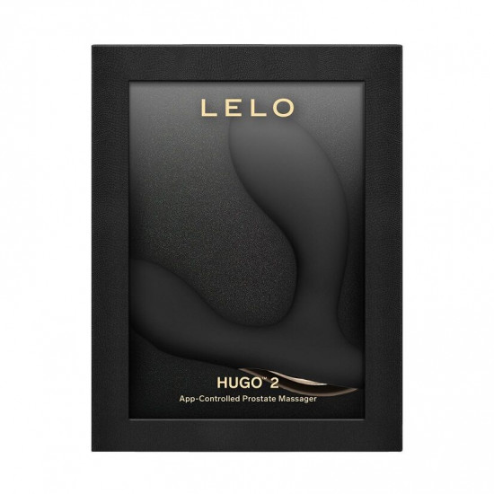 Смарт-масажер простати LELO Hugo 2 Black, 2 мотори, підвищена потужність Смарт-масажер простати LELO Hugo 2 Black, 2 мотори, підвищена потужність