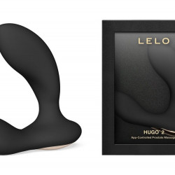 Смарт-масажер простати LELO Hugo 2 Black, 2 мотори, підвищена потужність