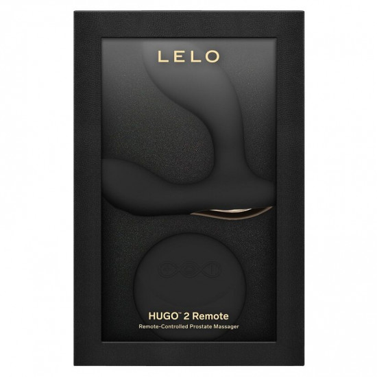 Масажер простати LELO Hugo 2 Remote Black, 2 мотори, дуже потужний, пульт ДК Масажер простати LELO Hugo 2 Remote Black, 2 мотори, дуже потужний, пульт ДК