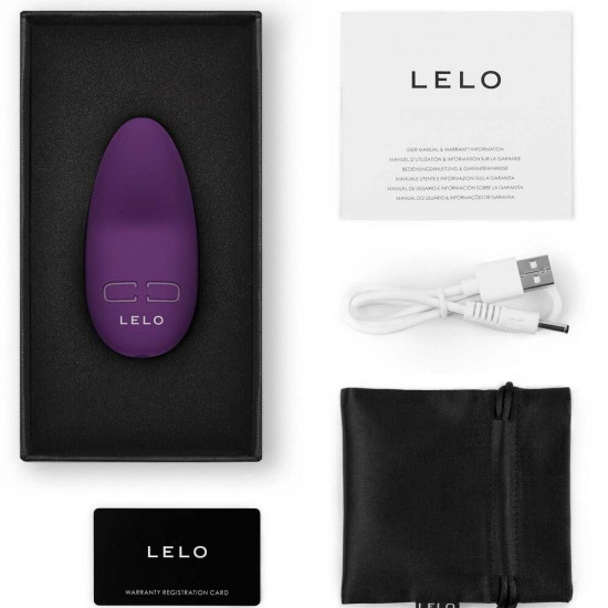 Мінівібратор для клітора LELO Lily 3 Dark Plum, 10 режимів, дуже потужний Мінівібратор для клітора LELO Lily 3 Dark Plum, 10 режимів, дуже потужний