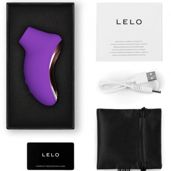 Звуковий стимулятор клітора LELO SONA 2 Travel Purple, тревел-версія, 12 режимів Звуковий стимулятор клітора LELO SONA 2 Travel Purple, тревел-версія, 12 режимів