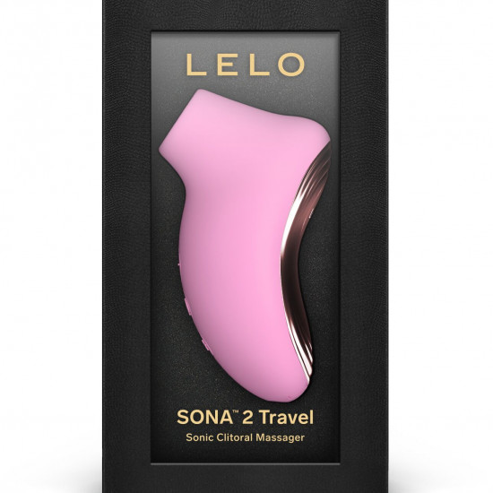 Звуковий стимулятор клітора LELO SONA 2 Travel Pink, тревел-версія, 12 режимів Звуковий стимулятор клітора LELO SONA 2 Travel Pink, тревел-версія, 12 режимів