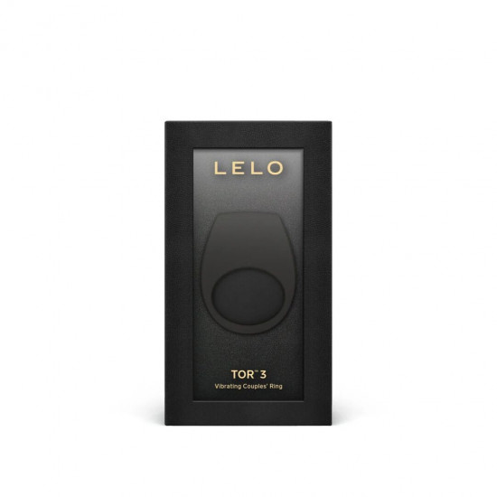 Ерекційне кільце з вібрацією LELO Tor 3 Black, керування зі смартфона Ерекційне кільце з вібрацією LELO Tor 3 Black, керування зі смартфона