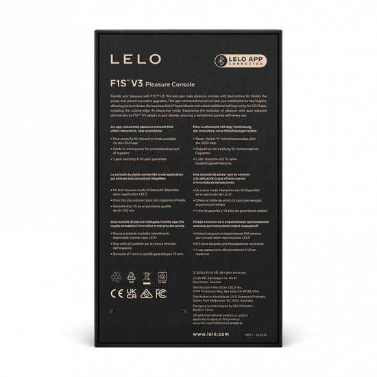 Смарт-мастурбатор LELO F1S V3 Red, 2 мотори, 8 режимів, стимуляція звуковими хвилями Смарт-мастурбатор LELO F1S V3 Red, 2 мотори, 8 режимів, стимуляція звуковими хвилями