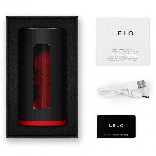 Смарт-мастурбатор LELO F1S V3 Red, 2 мотори, 8 режимів, стимуляція звуковими хвилями Смарт-мастурбатор LELO F1S V3 Red, 2 мотори, 8 режимів, стимуляція звуковими хвилями