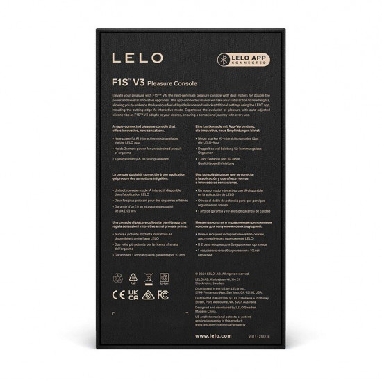Смарт-мастурбатор LELO F1S V3 Teal, 2 мотори, 8 режимів, стимуляція звуковими хвилями Смарт-мастурбатор LELO F1S V3 Teal, 2 мотори, 8 режимів, стимуляція звуковими хвилями
