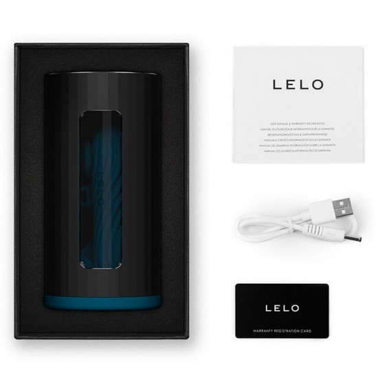 Смарт-мастурбатор LELO F1S V3 Teal, 2 мотори, 8 режимів, стимуляція звуковими хвилями Смарт-мастурбатор LELO F1S V3 Teal, 2 мотори, 8 режимів, стимуляція звуковими хвилями