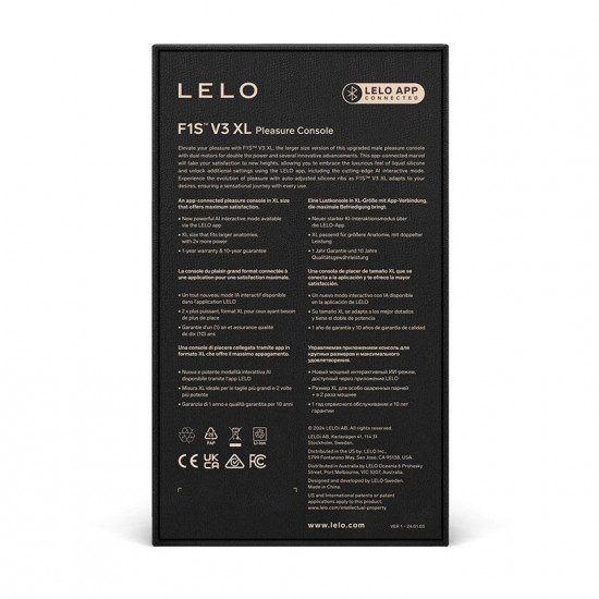 Смарт-мастурбатор LELO F1S V3 XL Red, збільшений, 2 мотори, 8 режимів, стимуляція звуковими хвилями Смарт-мастурбатор LELO F1S V3 XL Red, збільшений, 2 мотори, 8 режимів, стимуляція звуковими хвилями