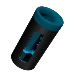 Смарт-мастурбатор LELO F1S V3 XL Teal, збільшений, 2 мотори, 8 режимів, стимуляція звуковими хвилями