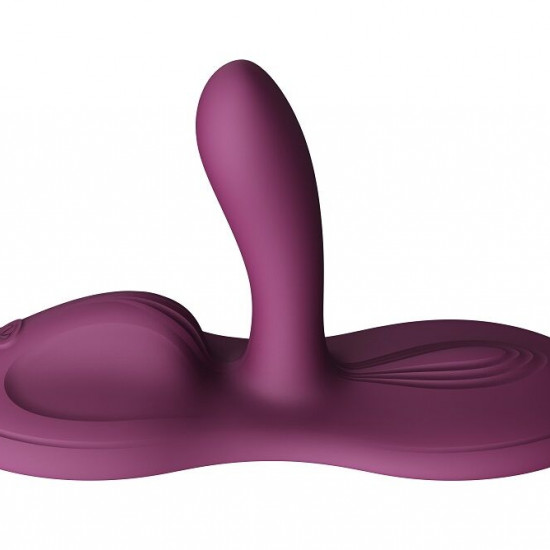 Вібратор Zalo – Flora Velvet Purple