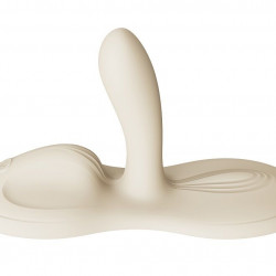 Вібратор Zalo – Flora Ivory White