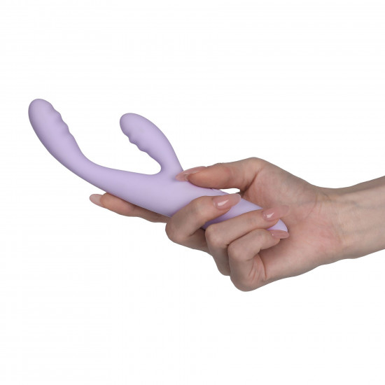 Тонкий кролик-вібратор Svakom Cici+ 2 Lilac, керування зі смартфона, підігрів до 38 °C Тонкий кролик-вібратор Svakom Cici+ 2 Lilac, керування зі смартфона, підігрів до 38 °C