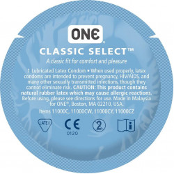 Набір презервативів ONE Classic Select - MSM Collection 100 шт, мегапак тюб