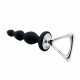 Анальний ланцюжок Adrien Lastic Arrow II Black Анальний ланцюжок Adrien Lastic Arrow II Black