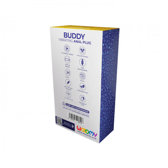 Анальний вібростимулятор Wooomy Buddy Анальний вібростимулятор Wooomy Buddy
