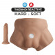 Півторс з фалоімітатором на присосці SilexD Apollo S Male Torso Caramel Півторс з фалоімітатором на присосці SilexD Apollo S Male Torso Caramel