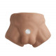Півторс з фалоімітатором на присосці SilexD Apollo S Male Torso Caramel Півторс з фалоімітатором на присосці SilexD Apollo S Male Torso Caramel