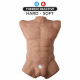 Торс з фалоімітатором на присосці SilexD Apollo L Male Torso Caramel Торс з фалоімітатором на присосці SilexD Apollo L Male Torso Caramel