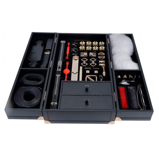 БДСМ-набор LOCKINK All-in-1 BDSM Play Kit - Crocodile Leather