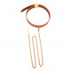 Повідець LOCKINK Tied Collar with Leash Set - Brown Повідець LOCKINK Tied Collar with Leash Set - Brown