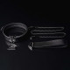 Повідець LOCKINK Tied Collar with Leash Set - Black Повідець LOCKINK Tied Collar with Leash Set - Black