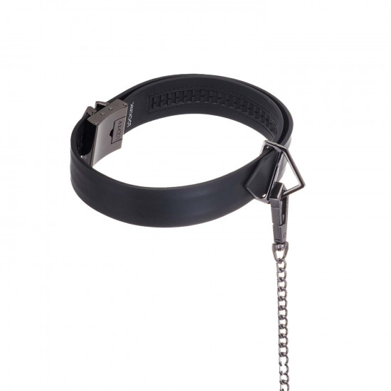 Повідець LOCKINK Tied Collar with Leash Set - Black Повідець LOCKINK Tied Collar with Leash Set - Black