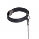 Повідець LOCKINK Tied Collar with Leash Set - Black Повідець LOCKINK Tied Collar with Leash Set - Black