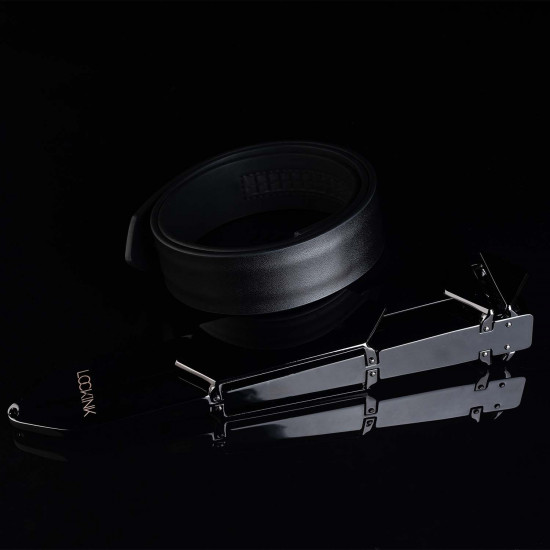 Регульована шльопалка LOCKINK Adjustable Slapper for Impact Play - Black Регульована шльопалка LOCKINK Adjustable Slapper for Impact Play - Black