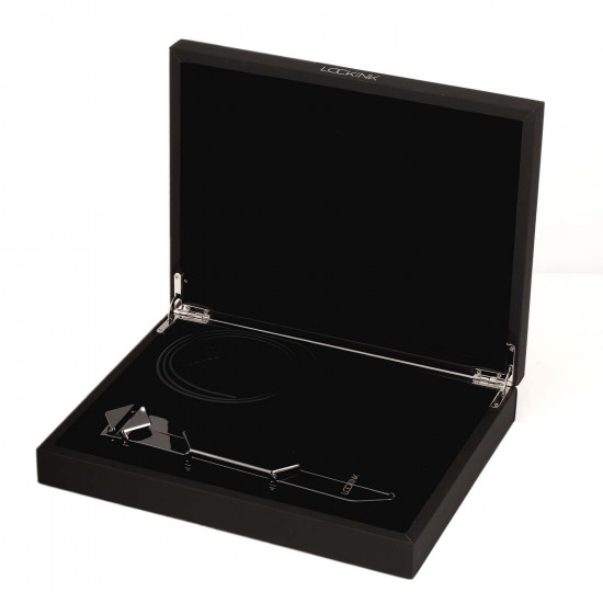 Регульована шльопалка LOCKINK Adjustable Slapper for Impact Play - Black Регульована шльопалка LOCKINK Adjustable Slapper for Impact Play - Black
