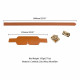 Маска на очі LOCKINK Blindfold Kit- Brown Маска на очі LOCKINK Blindfold Kit- Brown
