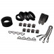 Набір із 8 ременів для зв'язування LOCKINK 8-Bondage-Straps Restraint Set - Black Набір із 8 ременів для зв'язування LOCKINK 8-Bondage-Straps Restraint Set - Black