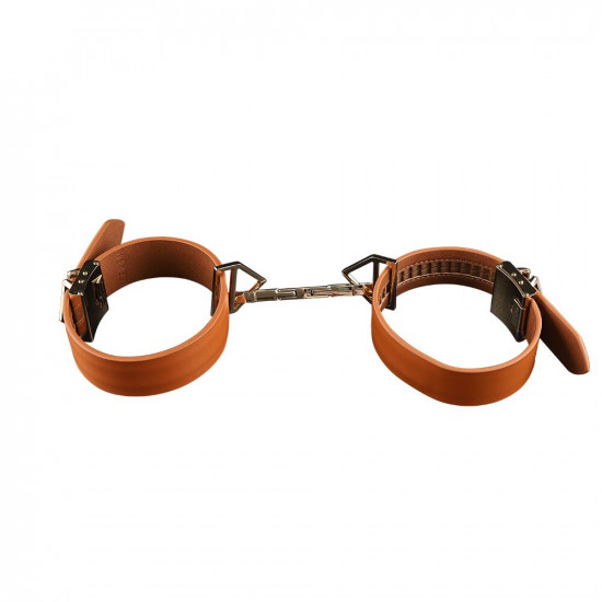 Наручники LOCKINK Wristcuffs/Anklecuffs Brown Set Наручники LOCKINK Wristcuffs/Anklecuffs Brown Set