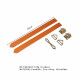 Наручники LOCKINK Wristcuffs/Anklecuffs Brown Set Наручники LOCKINK Wristcuffs/Anklecuffs Brown Set